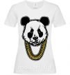 Жіноча футболка Panda swag Білий фото