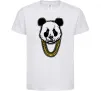 Детская футболка Panda swag Белый фото