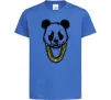 Детская футболка Panda swag Ярко-синий фото