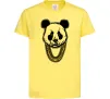Детская футболка Panda swag Лимонный фото