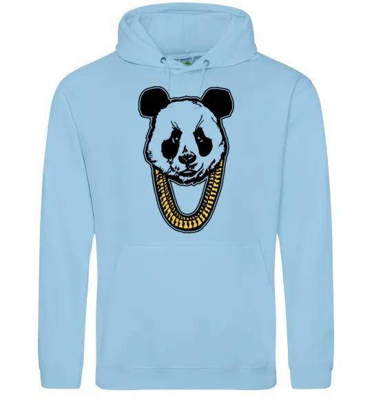 Жіноча толстовка (худі) Panda swag Блакитний фото