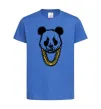 Дитяча футболка Panda swag Яскраво-синій фото