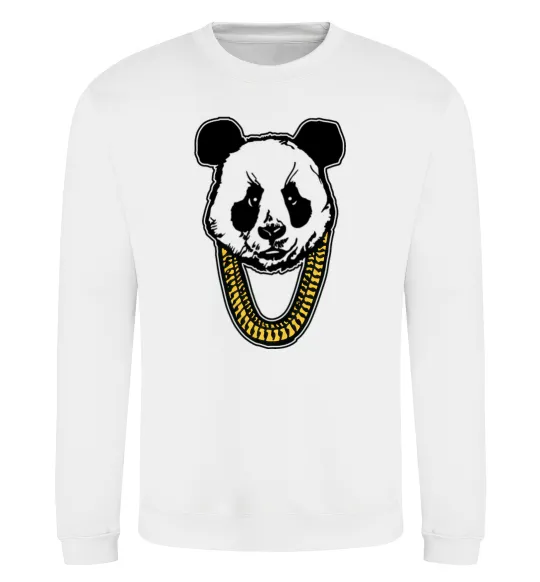 Свитшот Panda swag Белый фото