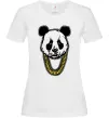 Женская футболка Panda swag Белый фото
