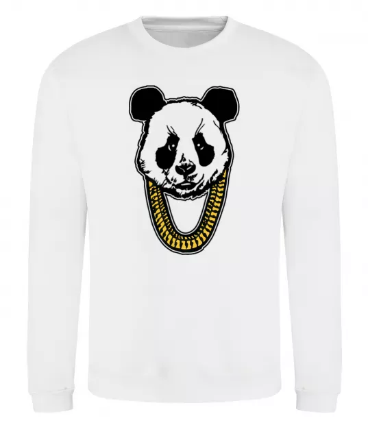 Свитшот Panda swag Белый фото