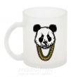 Чашка скляна Panda swag Фроузен фото