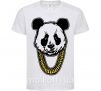 Детская футболка Panda swag Белый фото