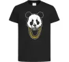 Детская футболка Panda swag Черный фото