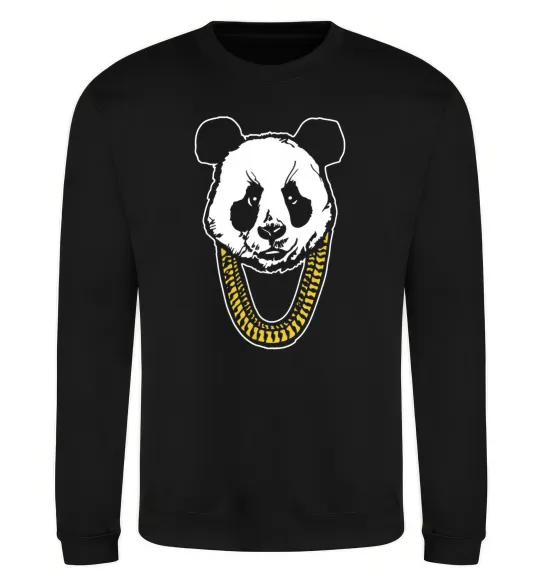 Свитшот Panda swag Черный фото