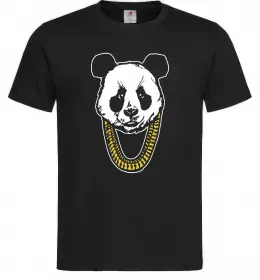 Мужская футболка GANGSTA PANDA Лимонный фото