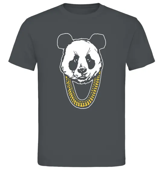 Мужская футболка Panda swag Графит фото
