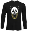 Лонгслив Panda swag Черный Лонгслив Panda swag Черный фото