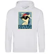 Жіноча толстовка (худі) Pony swag Сірий меланж фото