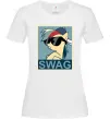 Женская футболка Pony swag Белый фото