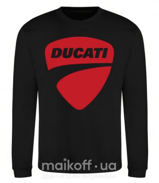 Світшот Ducati Чорний фото