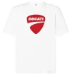 Футболка Оверсайз Ducati Білий фото