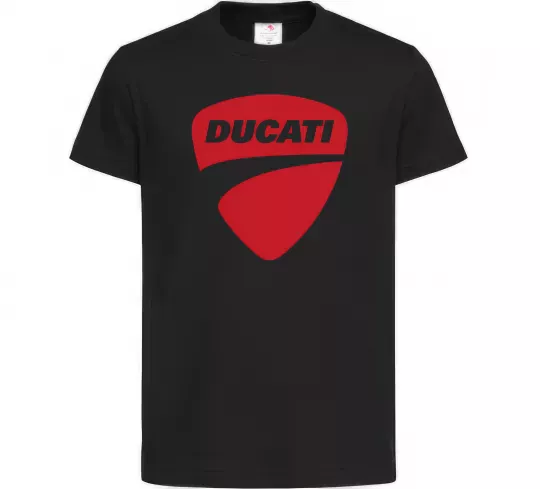 Дитяча футболка Ducati Чорний фото