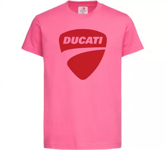 Дитяча футболка Ducati Яскраво-рожевий фото