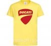 Дитяча футболка Ducati Лимонний фото