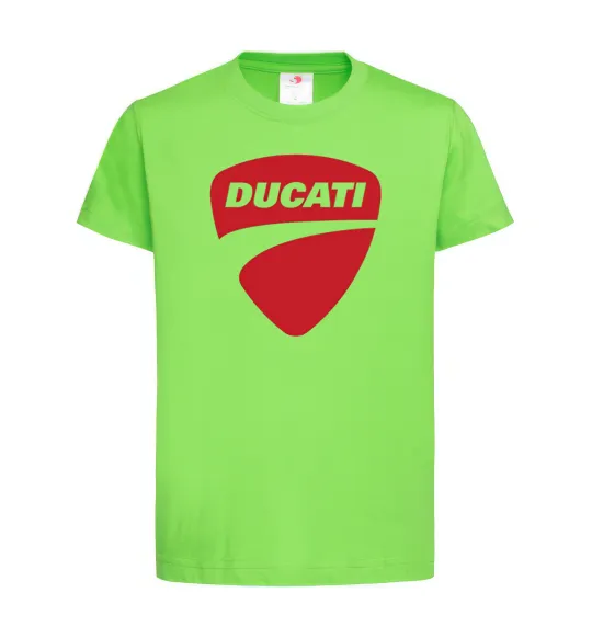 Детская футболка Ducati Лаймовый фото