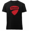 Чоловіча преміум футболка Ducati Чорний фото