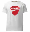 Чоловіча преміум футболка Ducati Білий фото