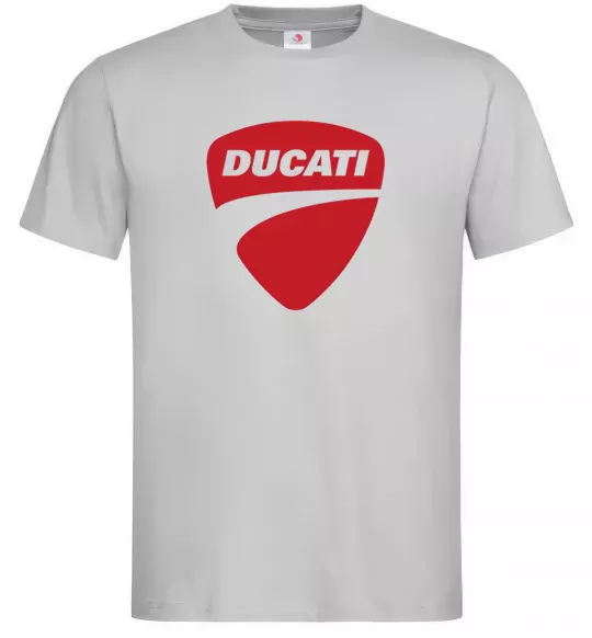 Мужская футболка Ducati Серый фото