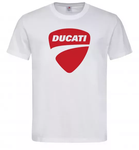 Мужская футболка Ducati Белый фото