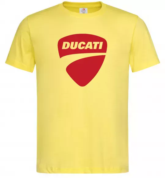 Мужская футболка Ducati Лимонный фото