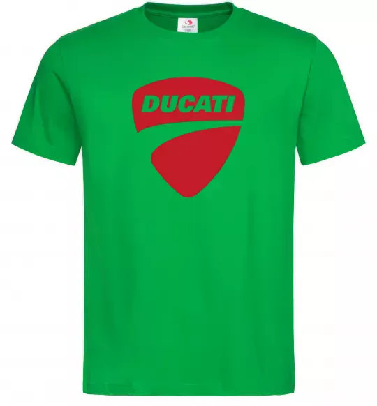 Мужская футболка Ducati Зеленый фото
