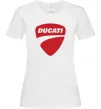 Женская футболка Ducati Белый фото