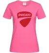 Женская футболка Ducati Ярко-розовый фото