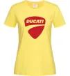 Женская футболка Ducati Лимонный фото