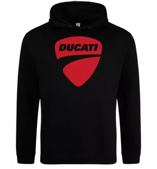 Мужская толстовка (худи) Ducati Черный фото