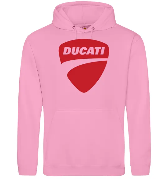 Женская толстовка (худи) Ducati Розовый фото
