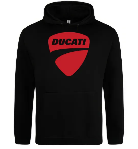 Женская толстовка (худи) Ducati Черный фото