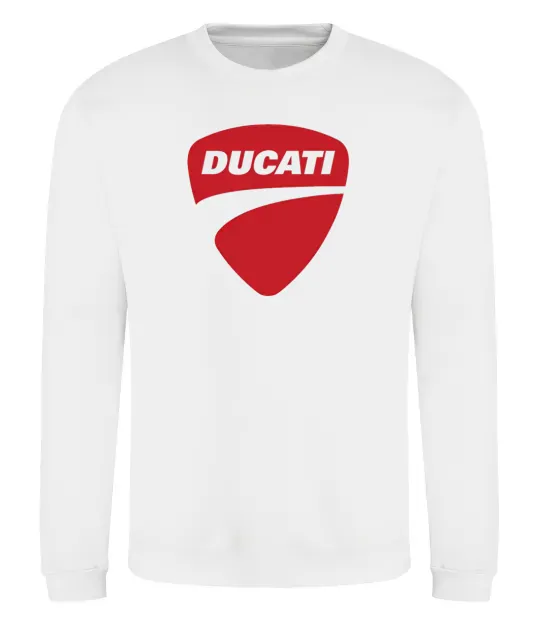 Світшот Ducati Білий фото
