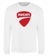 Світшот Ducati Білий фото