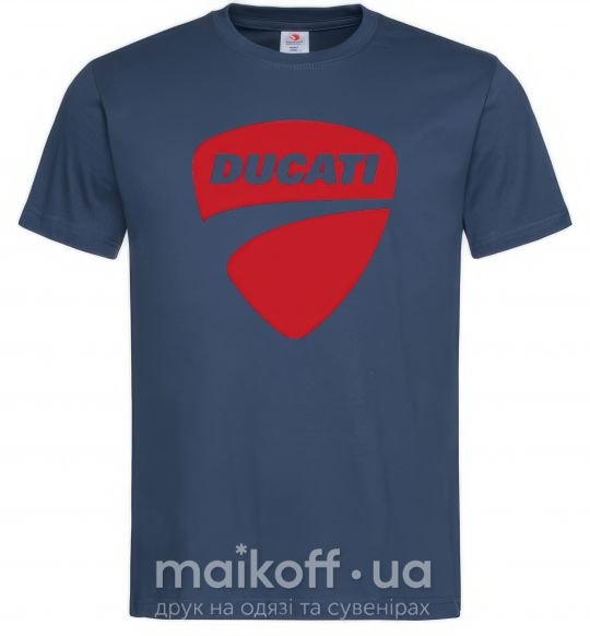 Мужская футболка Ducati Темно-синий фото