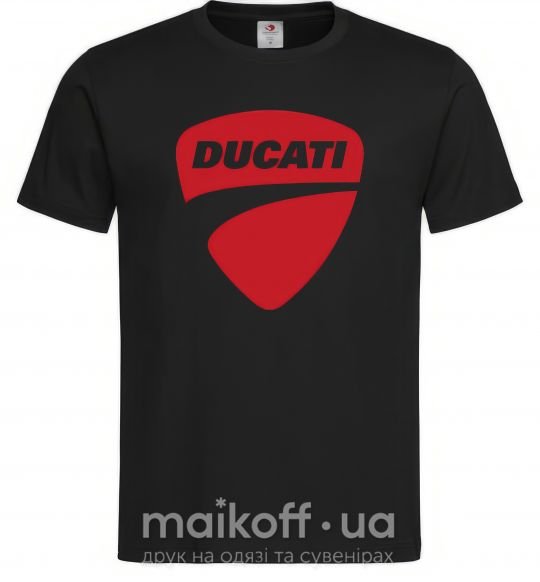 Мужская футболка Ducati Черный фото