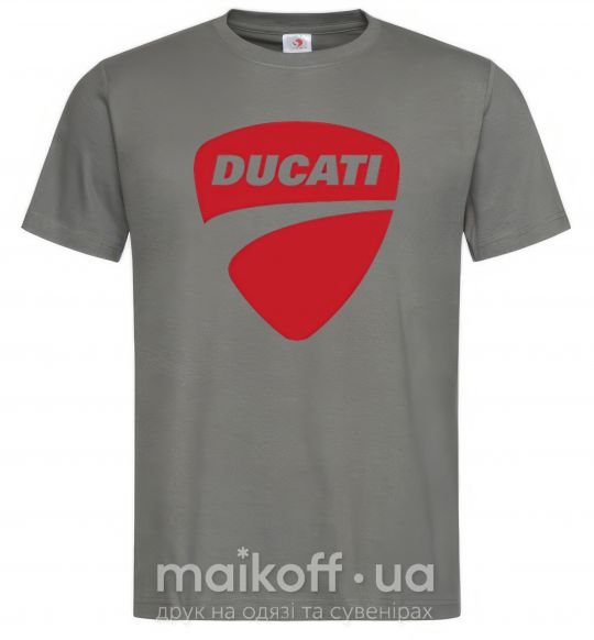 Мужская футболка Ducati Графит фото