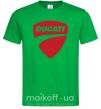 Мужская футболка Ducati Зеленый фото
