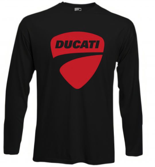 Лонгслів Ducati Чорний фото