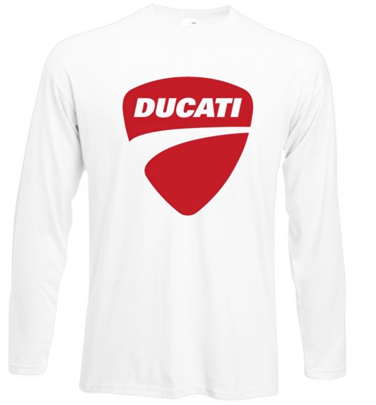 Лонгслів Ducati Білий фото