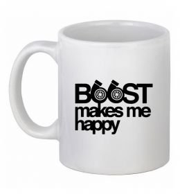 Чашка керамическая Boost happy