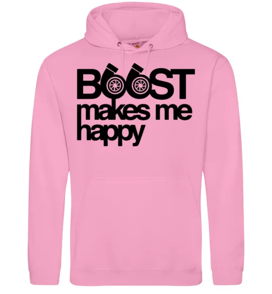 Чоловіча толстовка (худі) Boost happy Рожевий фото