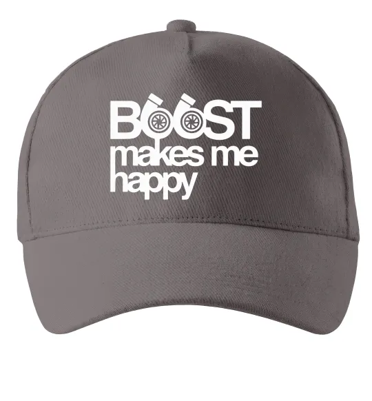 Кепка Boost happy Серый фото