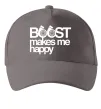 Кепка Boost happy Серый фото