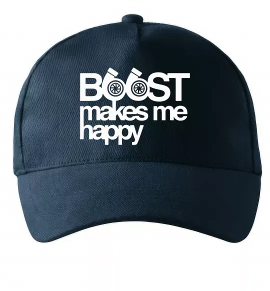 Кепка Boost happy Темно-синій фото