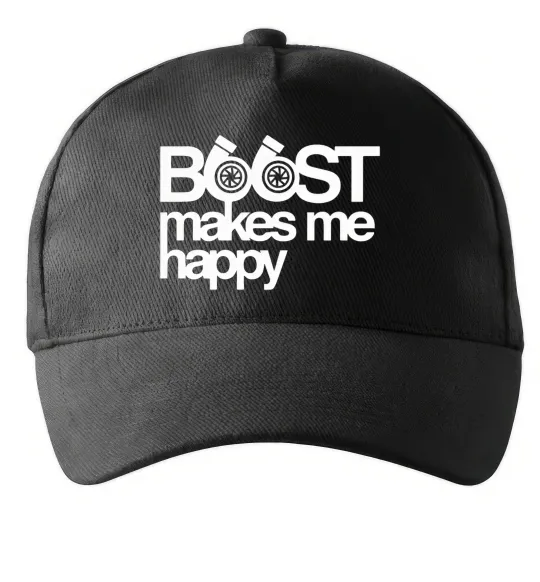 Кепка Boost happy Чорний фото